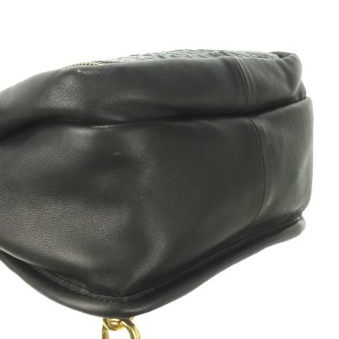 プロベンツァーノ PROVENZANO ボディバッグ レザー カイマン クロコ型