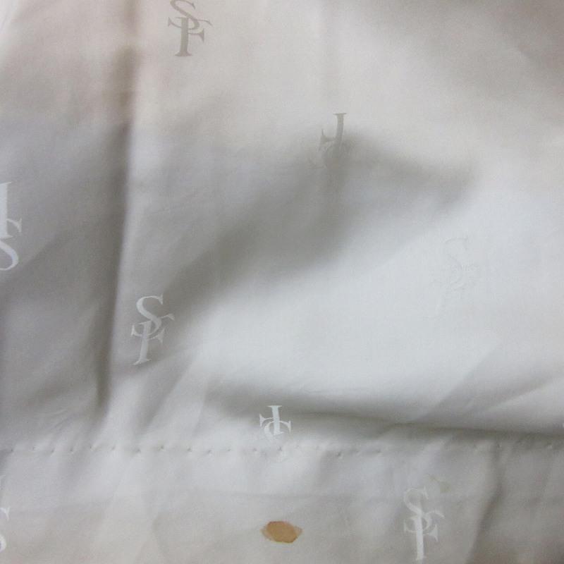 サファイアミンクファーコート 毛皮コート ハーフ丈 ライトグレー