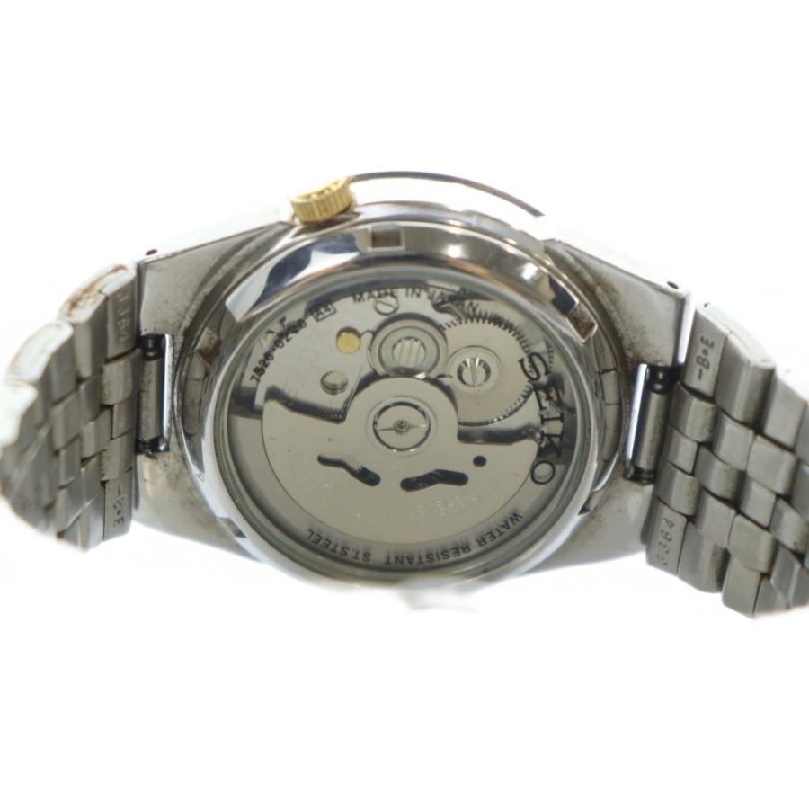 セイコー SEIKO 7S26-02V0 腕時計 ウォッチ 自動巻き 白文字盤