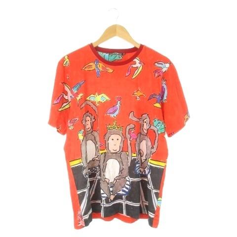 ドルガバ DOLCE&GABBANA カモ柄 サーマル 長袖Tシャツ カットオフ DOLCE&GABBANA（ドルチェ & ガッバーナ） ドルガバ DOLCE&GABBANA T