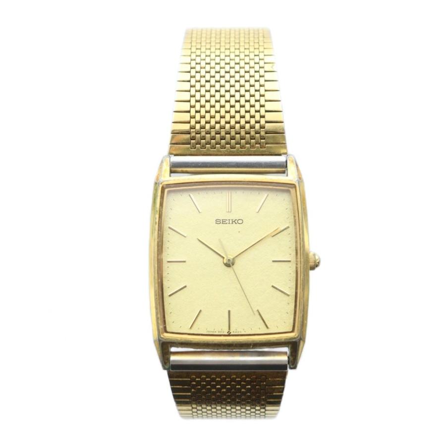 セイコー SEIKO 9021-5340 腕時計 ウォッチ クォーツ ロゴ スクエア 