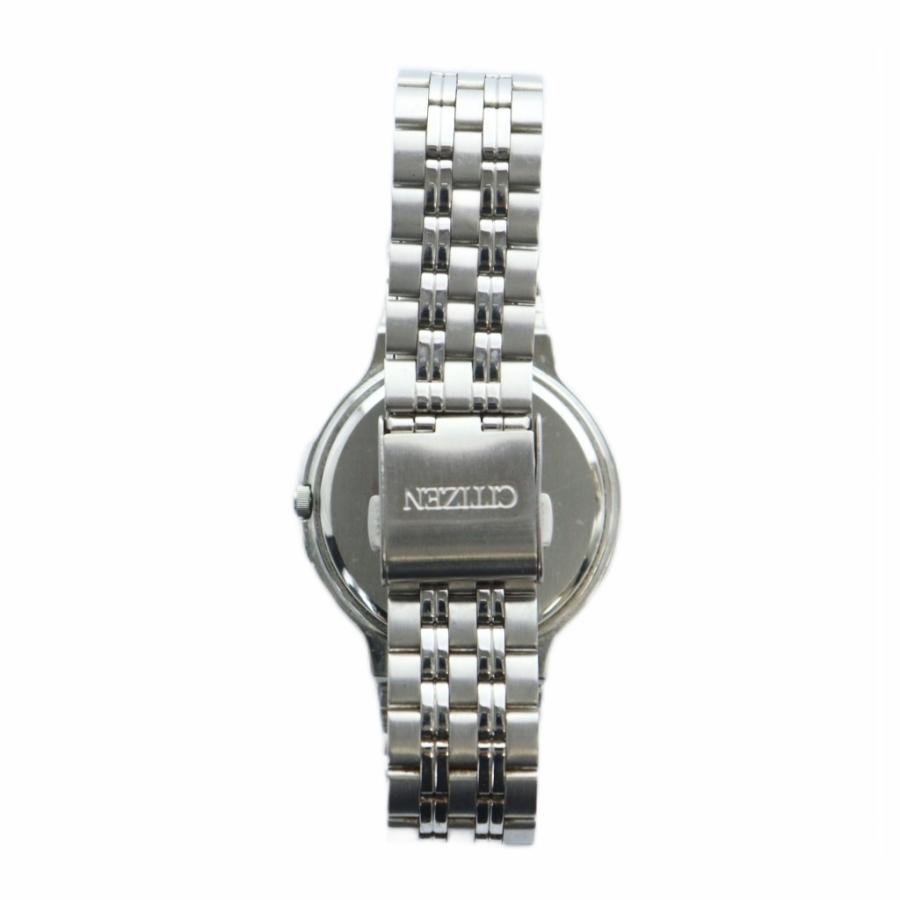 シチズン CITIZEN E100-K003334 エコドライブ 腕時計 ウォッチ 白文字 