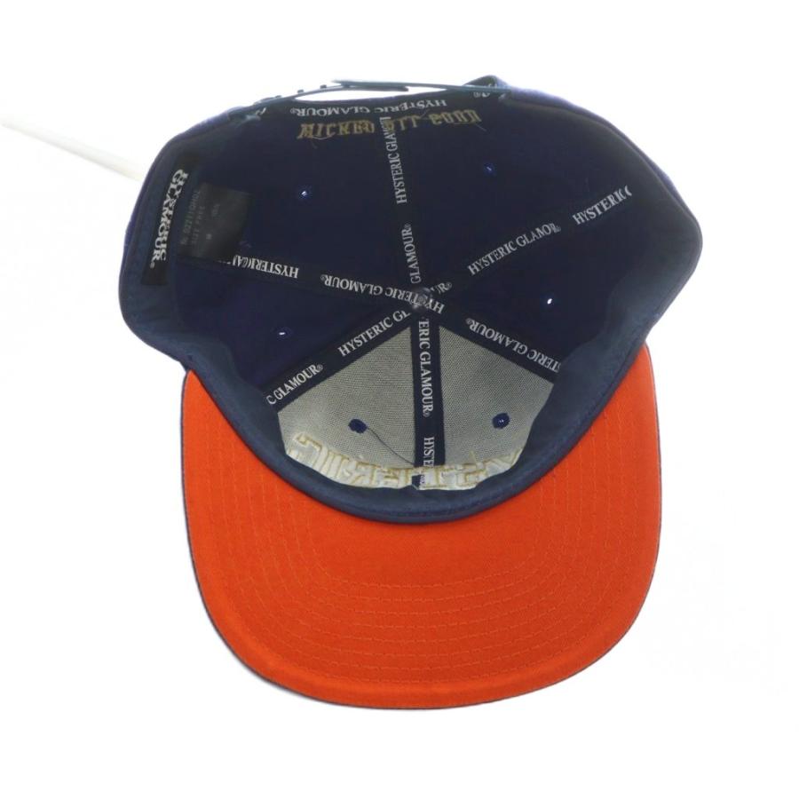 HYSTERIC GLAMOUR（ヒステリックグラマー） キャップ 帽子 刺繍 ロゴ F