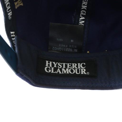 HYSTERIC GLAMOUR（ヒステリックグラマー） キャップ 帽子 刺繍 ロゴ F