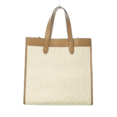 COACH（コーチ） フィールド トート 2way ショルダーバッグ キャンバス 