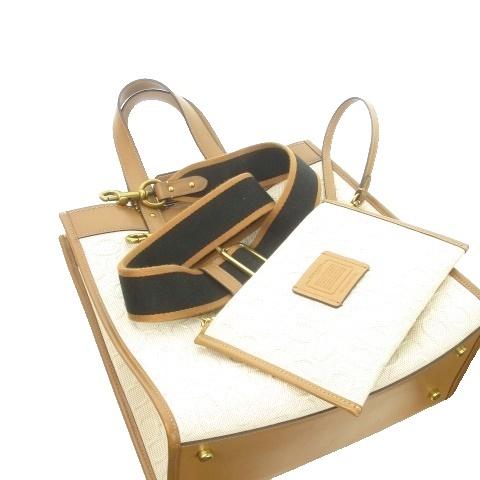 COACH（コーチ） フィールド トート 2way ショルダーバッグ キャンバス 
