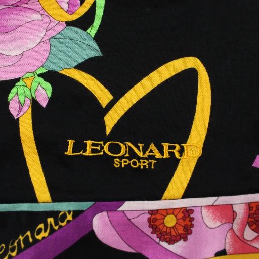レオナールスポーツ LEONARD SPORT 長袖 カットソー ハーフジップ 44