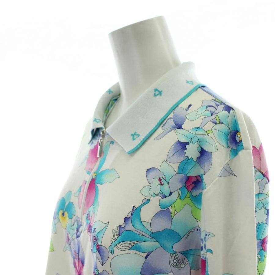 レオナールスポーツ LEONARD SPORT 長袖 カットソー ハーフジップ 44