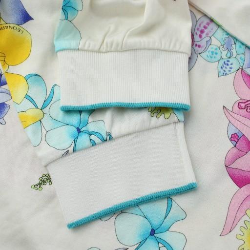 レオナールスポーツ LEONARD SPORT 長袖 カットソー ハーフジップ 44