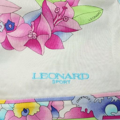 レオナールスポーツ LEONARD SPORT 長袖 カットソー ハーフジップ 44