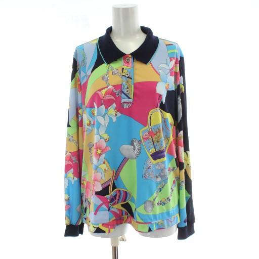 レオナールスポーツ LEONARD SPORT ポロシャツ 長袖 カットソー 44