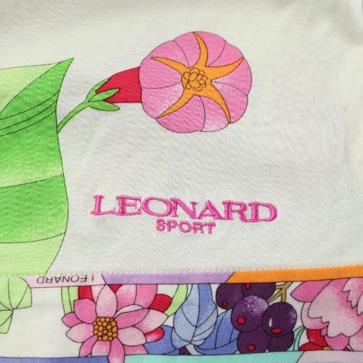 レオナールスポーツ LEONARD SPORT 長袖 カットソー ハーフジップ 44