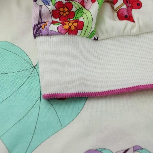 レオナールスポーツ LEONARD SPORT 長袖 カットソー ハーフジップ 44