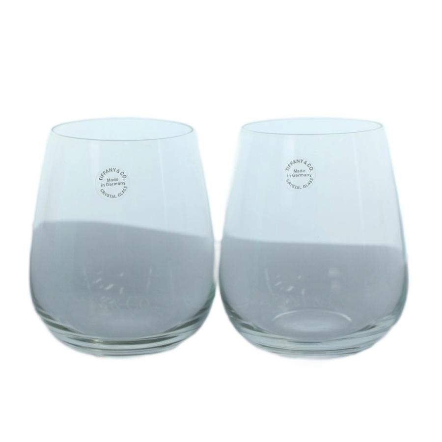 未使用品 ティファニー TIFFANY & CO. クリスタルタンブラー ペア