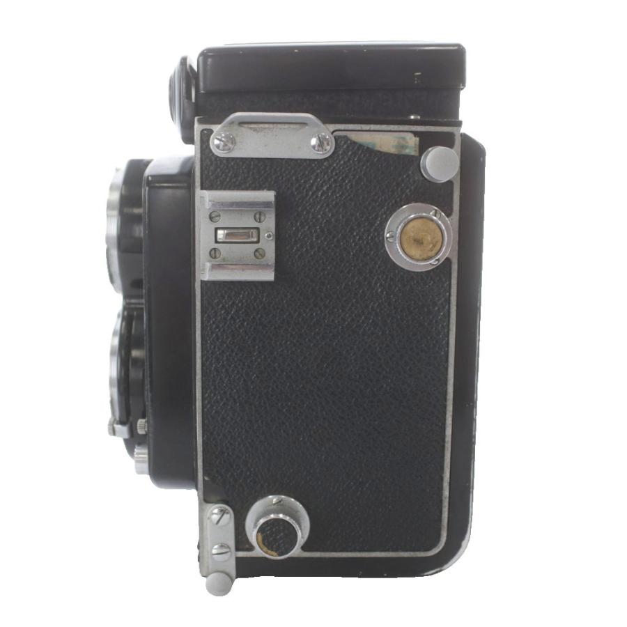 ジャンク品 ミノルタ Minolta AUTOCORD オートコード 二眼レフカメラ CITIZEN-MXVシャッター 初期型 ROKKOR 1:3.2 1:3.5 f=75mm /MWの画像