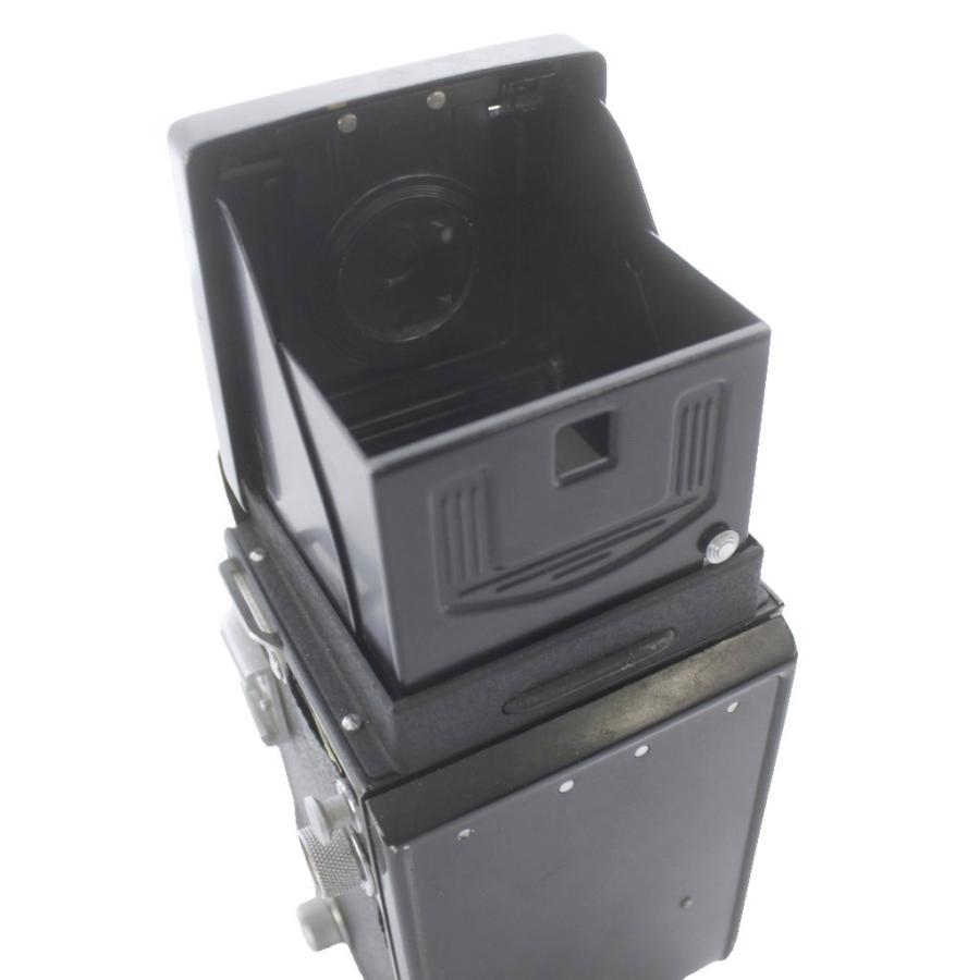 ジャンク品 ミノルタ Minolta AUTOCORD オートコード 二眼レフカメラ CITIZEN-MXVシャッター 初期型 ROKKOR 1:3.2 1:3.5 f=75mm /MWの画像