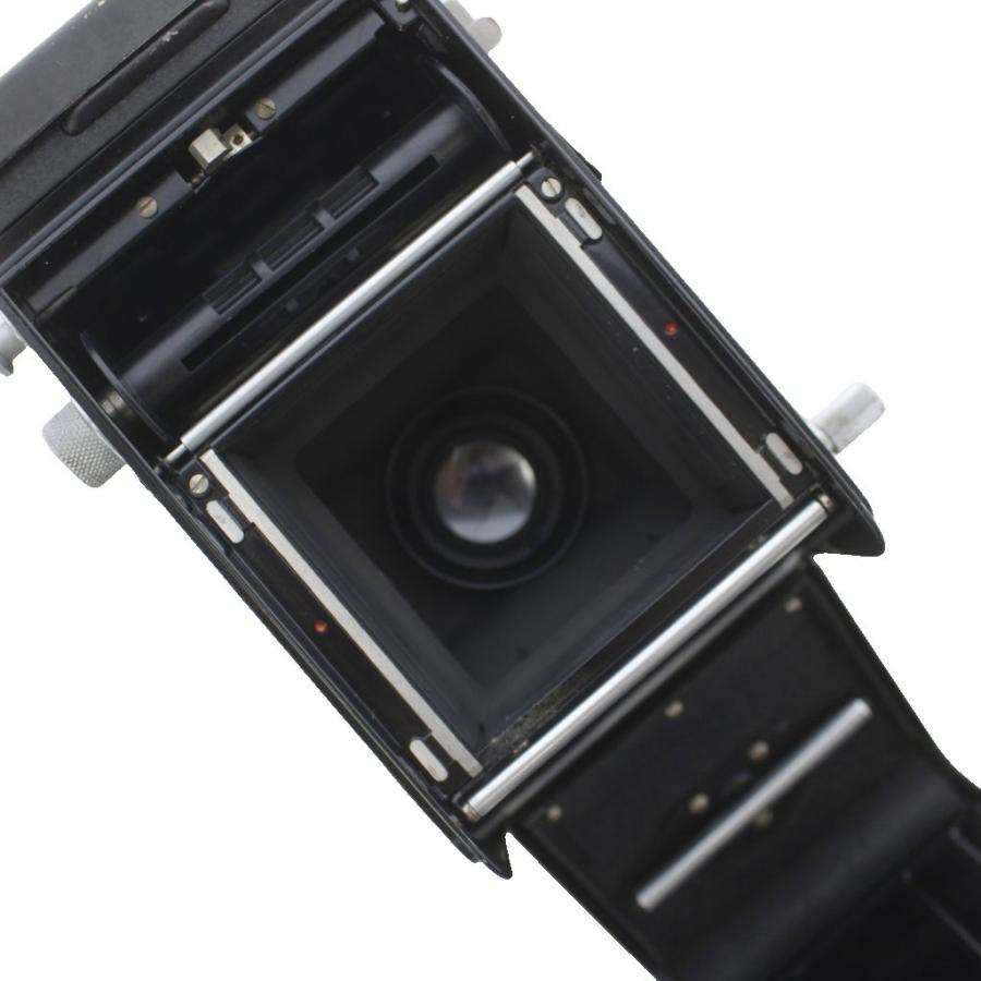 ジャンク品 ミノルタ Minolta AUTOCORD オートコード 二眼レフカメラ CITIZEN-MXVシャッター 初期型 ROKKOR 1:3.2 1:3.5 f=75mm /MWの画像