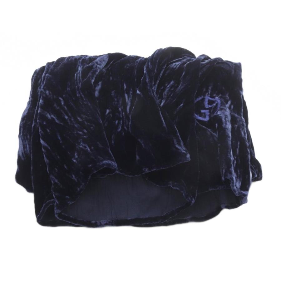 ジョルジオアルマーニ GIORGIO ARMANI ストール 紺 ネイビー /SR