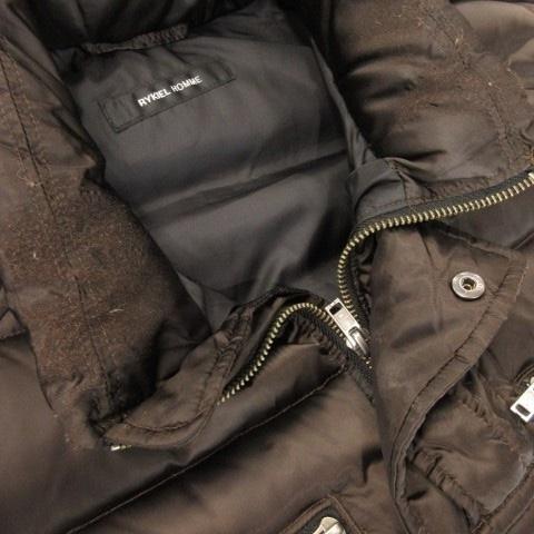 リキエル RYKIEL HOMME ダウンジャケット 46 ブラウン 茶 G63450-04 