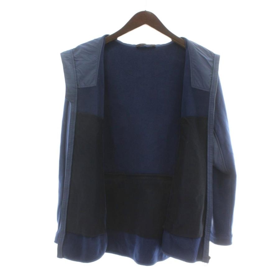 【中古】ルイヴィトン LOUIS VUITTON トロフィー TROPHY パーカー フーディー 長袖 ジップアップ ロゴ XS 紺 ネイビー LOUIS VUITTON（ルイ・ヴィトン） トロフィー TROPHY パーカー