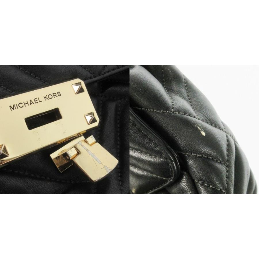 マイケルコース MICHAEL KORS ショルダーバッグ キルティングレザー 革 
