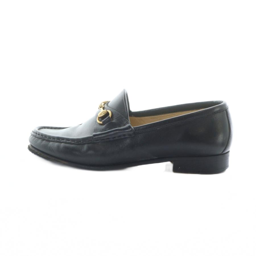 GUCCI（グッチ） ローファー モカシン レザー ホースビット ゴールド