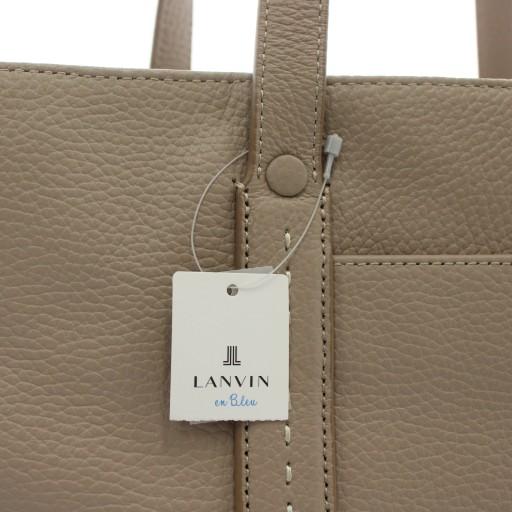 未使用品 ランバンオンブルー LANVIN en Bleu ブランリー トートバッグ 