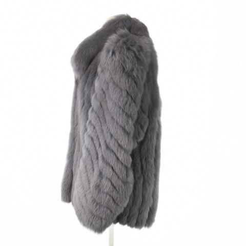 EMBA ファーコート グレー系 ショートコート｜EMBA ファーコート