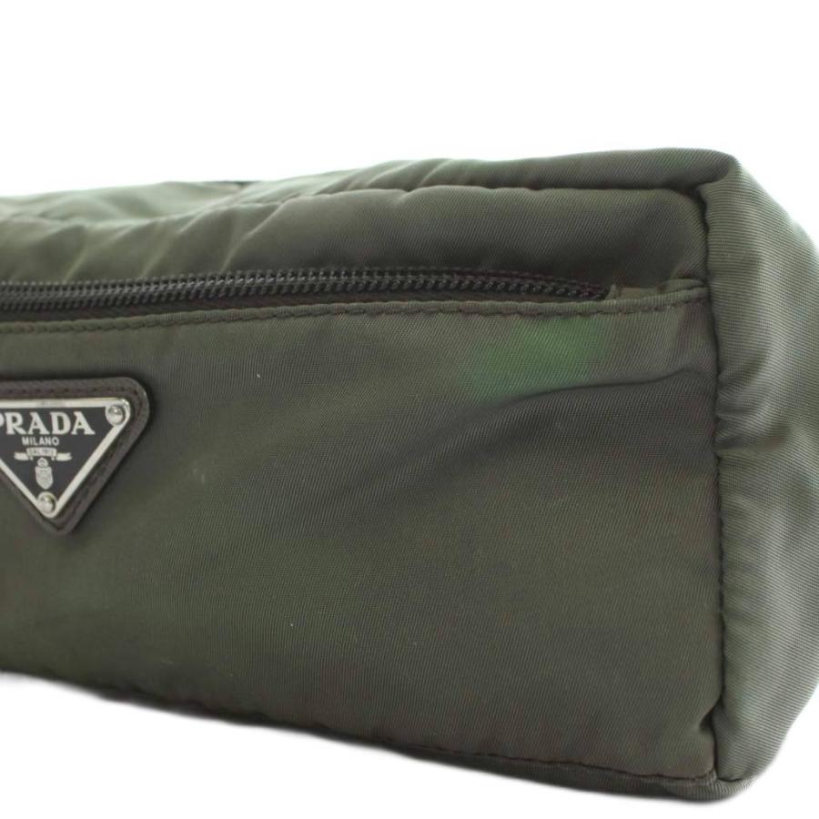 PRADA（プラダ） ポーチ 化粧ポーチ ナイロン トライアングルロゴ