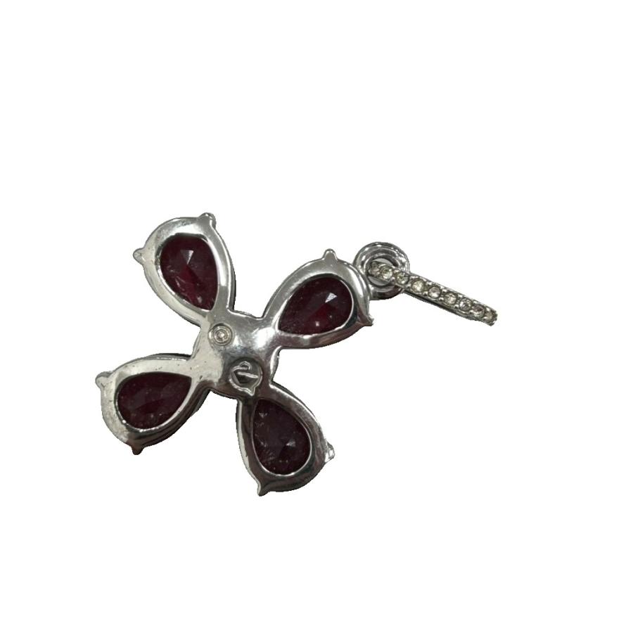 スワロフスキー SWAROVSKI ネックレス クリスタル トップのみ 花