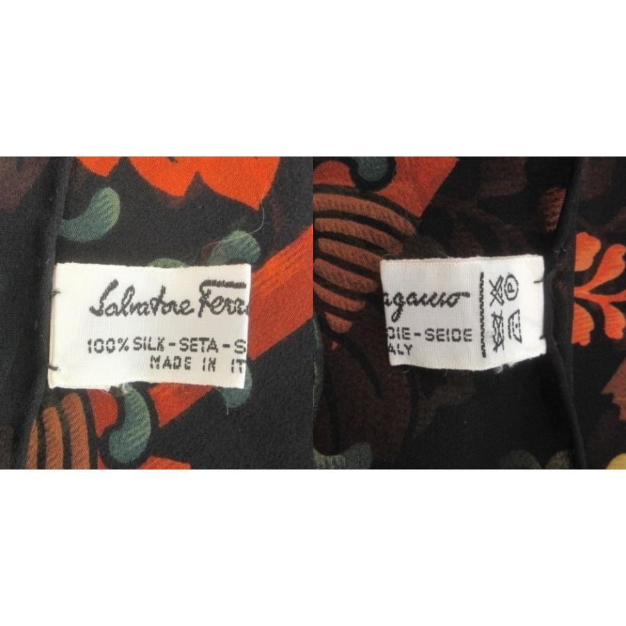 サルバトーレフェラガモ シルクチェーン柄ロングワンピース40 165/86A サルバトーレフェラガモ シルクチェーン柄ロングワンピース40 165/86A