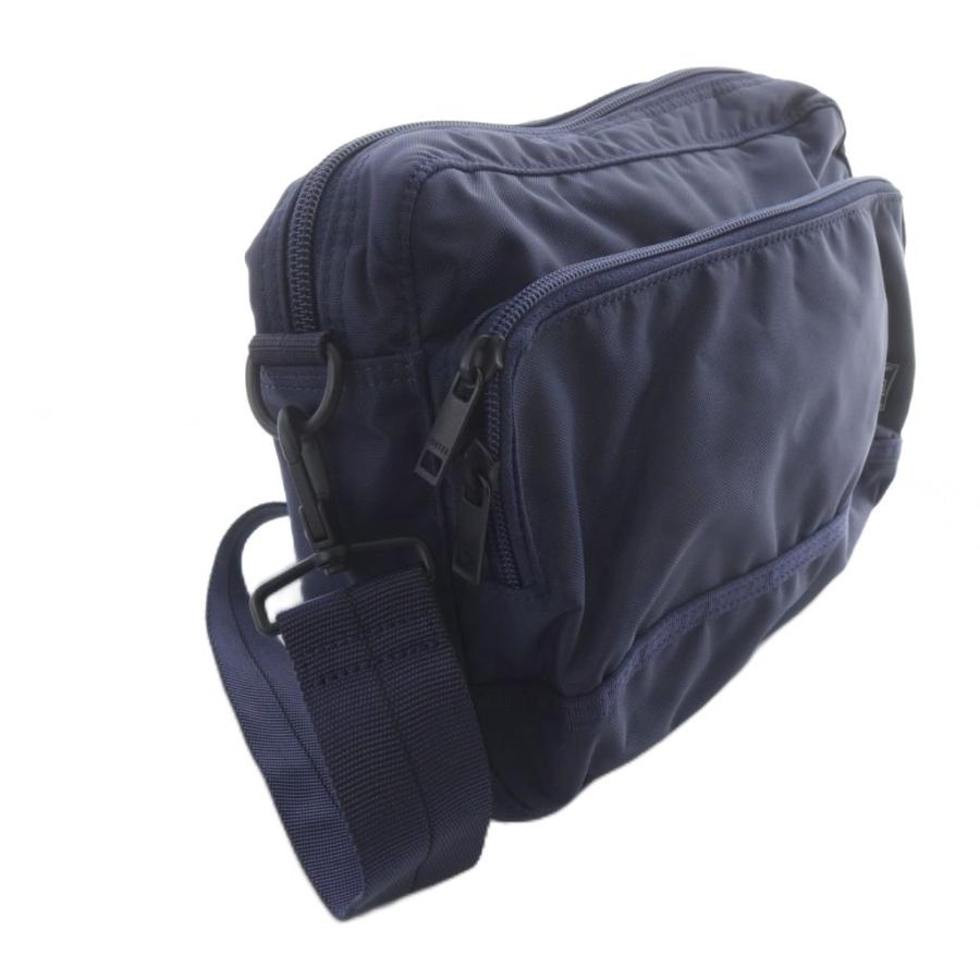 PORTER ポーター 吉田カバン ショルダーバッグ フラッシュ ロゴ 紺