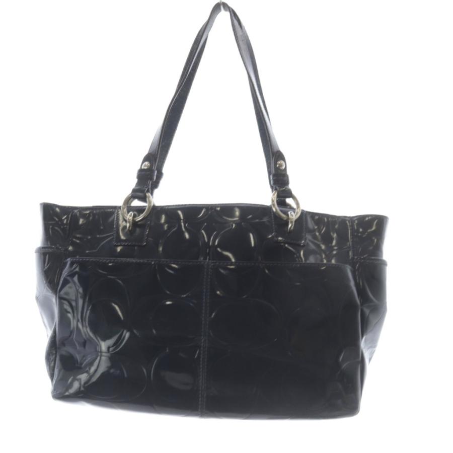 COACH（コーチ） トートバッグ ショルダーバッグ エナメル 