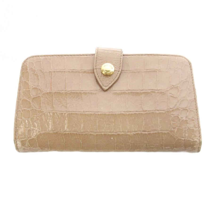 miu miu（ミュウミュウ） 財布 ロゴ ベージュ /SR □OH □GY11