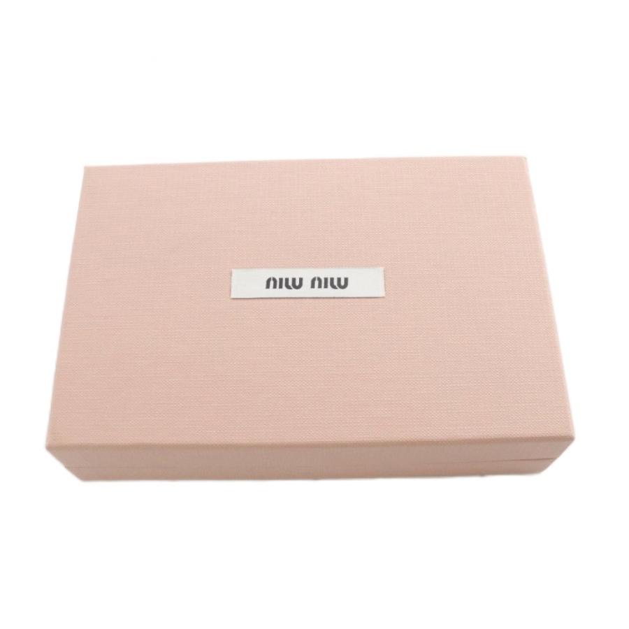 miu miu（ミュウミュウ） 財布 ロゴ ベージュ /SR □OH □GY11