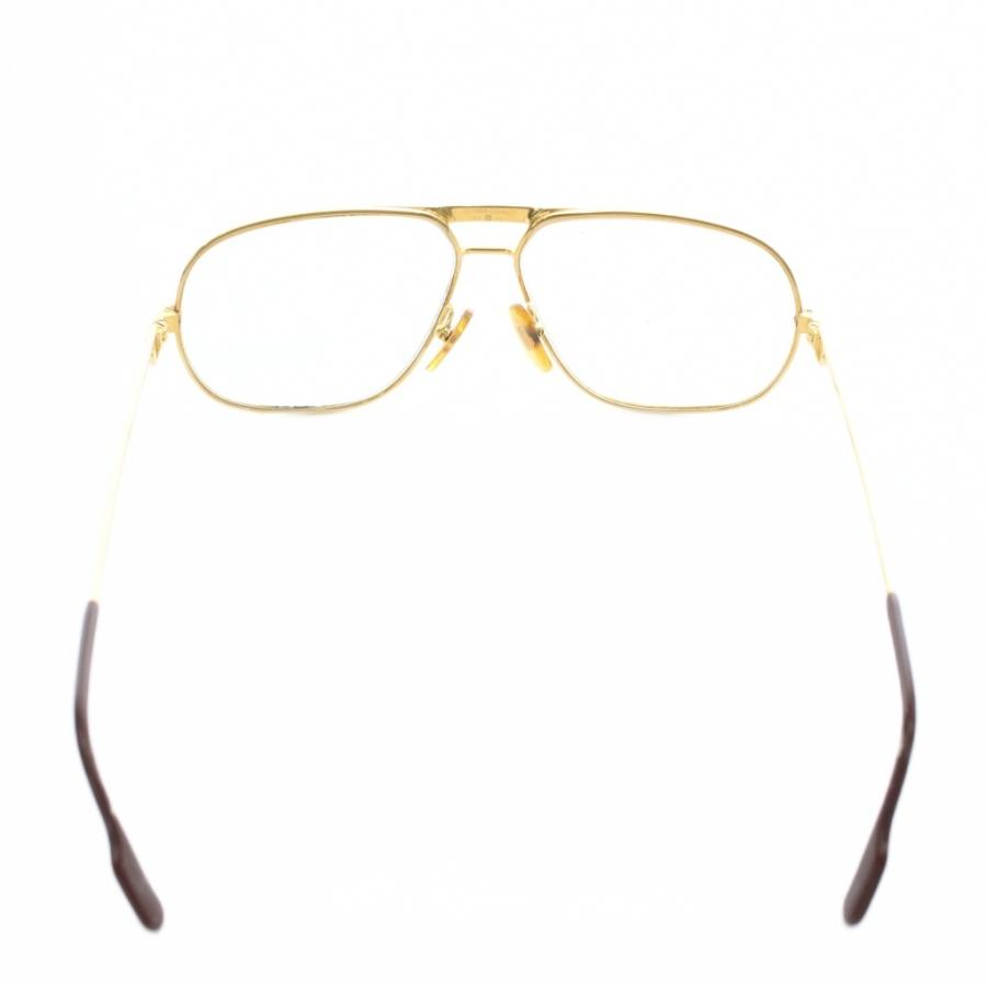 Cartier サングラス 度入り トリニティ ハーフリム Cartier（カルティエ） 1988 ヴィンテージ トリニティ 眼鏡 メガネ 度