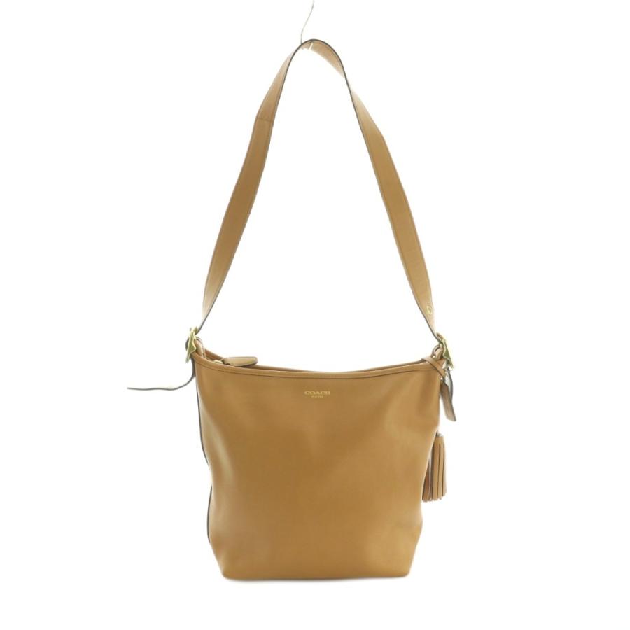 【中古】コーチ COACH ショルダーバッグ レザー ロゴ ベージュ 19889 /MI ■GY18 レディース COACH（コーチ） ショルダーバッグ レザー ロゴ ベージュ 19889 /MI