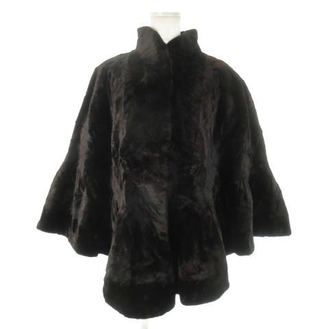 バルマン BALMAIN PIERRE ジャケット ファーポンチョ ケープ