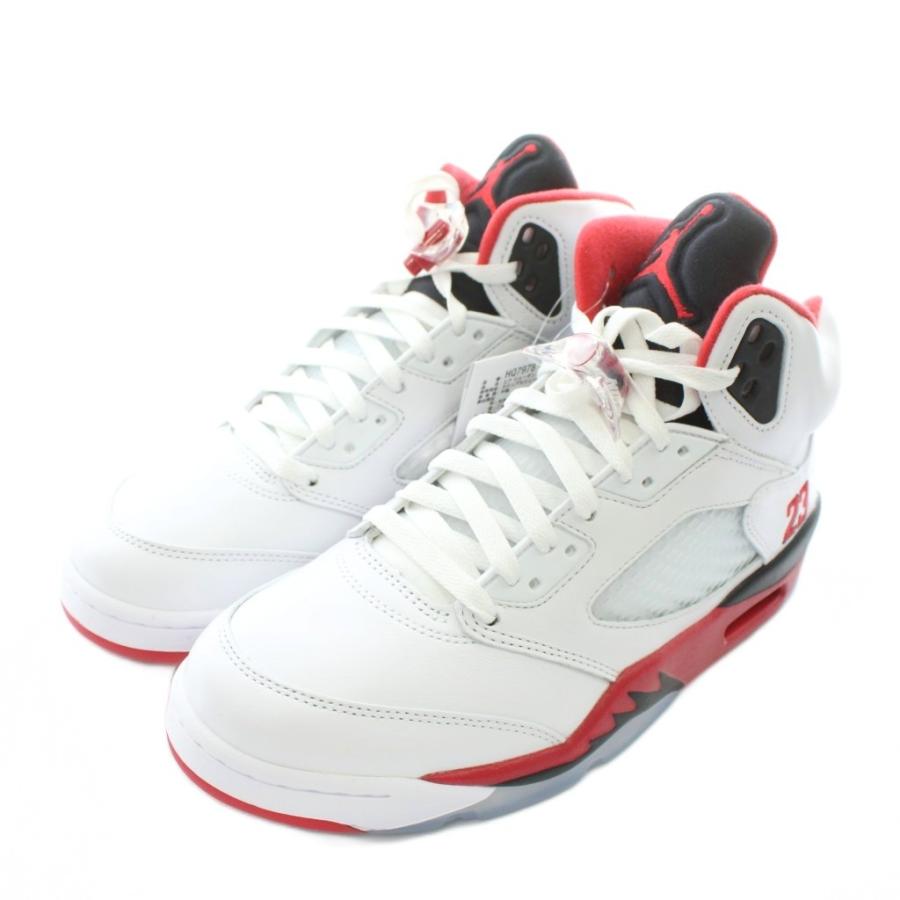 NIKE（ナイキ） 未使用品 NIKE Air Jordan 5 Retro OG Fire Red Black 