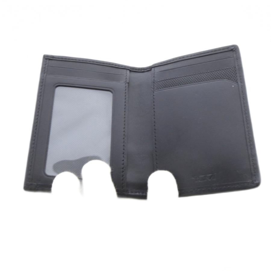 TUMI（トゥミ） カードケース ロゴ 黒 ブラック /SR □GY18 メンズ