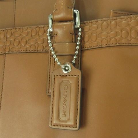 COACH（コーチ） ブリーフケース ビジネスバッグ レザー 革