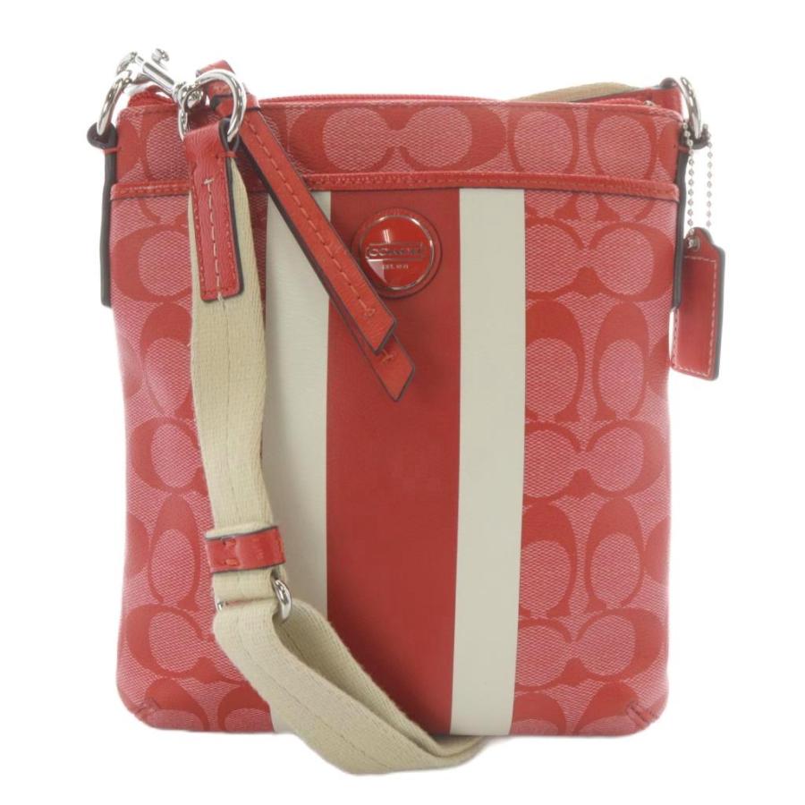 COACH（コーチ） シグネチャー ストライプ スウィングパック