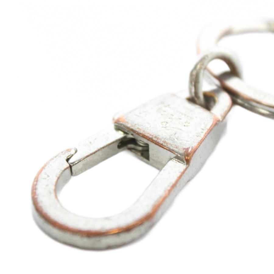 GUCCI（グッチ） キーリング キーホルダー レザー GGエンボス 黒