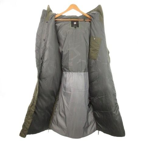 ジースターロウ G-Star RAW 中綿ロングコート フーディー ボリューム