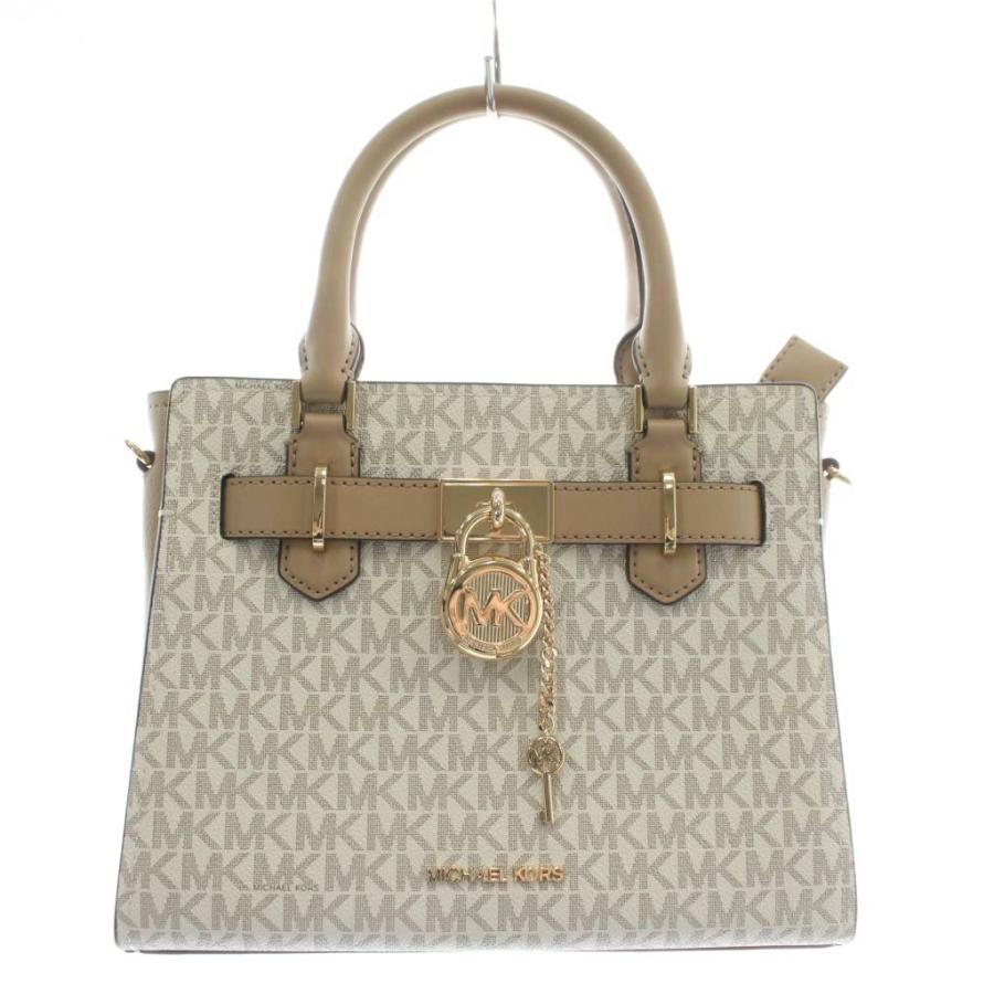 未使用品 MICHAEL KORS HAMILTON ハンドバッグ ショルダー 2WAY PVC  