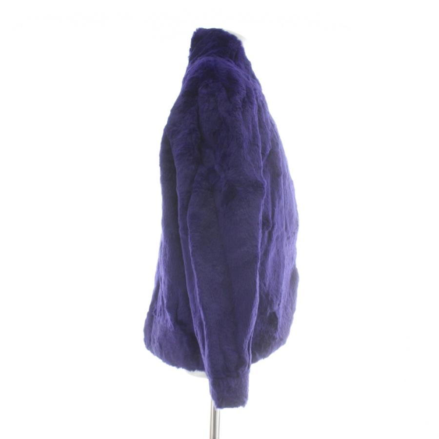 ノーブランド ファーコート アウター 毛皮 シェアードミンク ショート