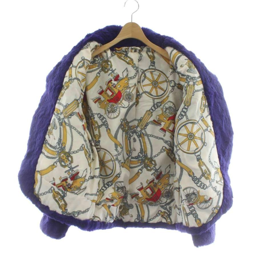 ノーブランド ファーコート アウター 毛皮 シェアードミンク ショート