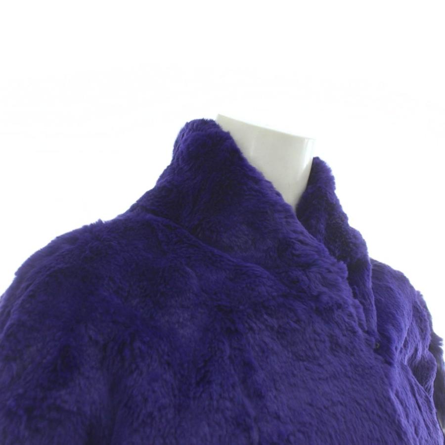 ノーブランド ファーコート アウター 毛皮 シェアードミンク ショート