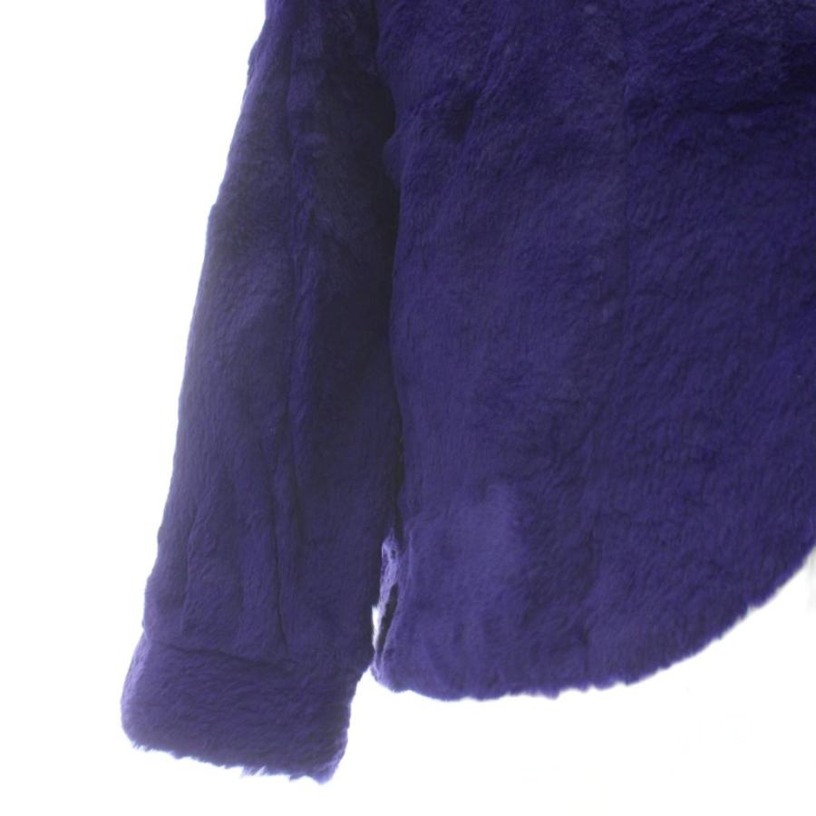 ノーブランド ファーコート アウター 毛皮 シェアードミンク ショート