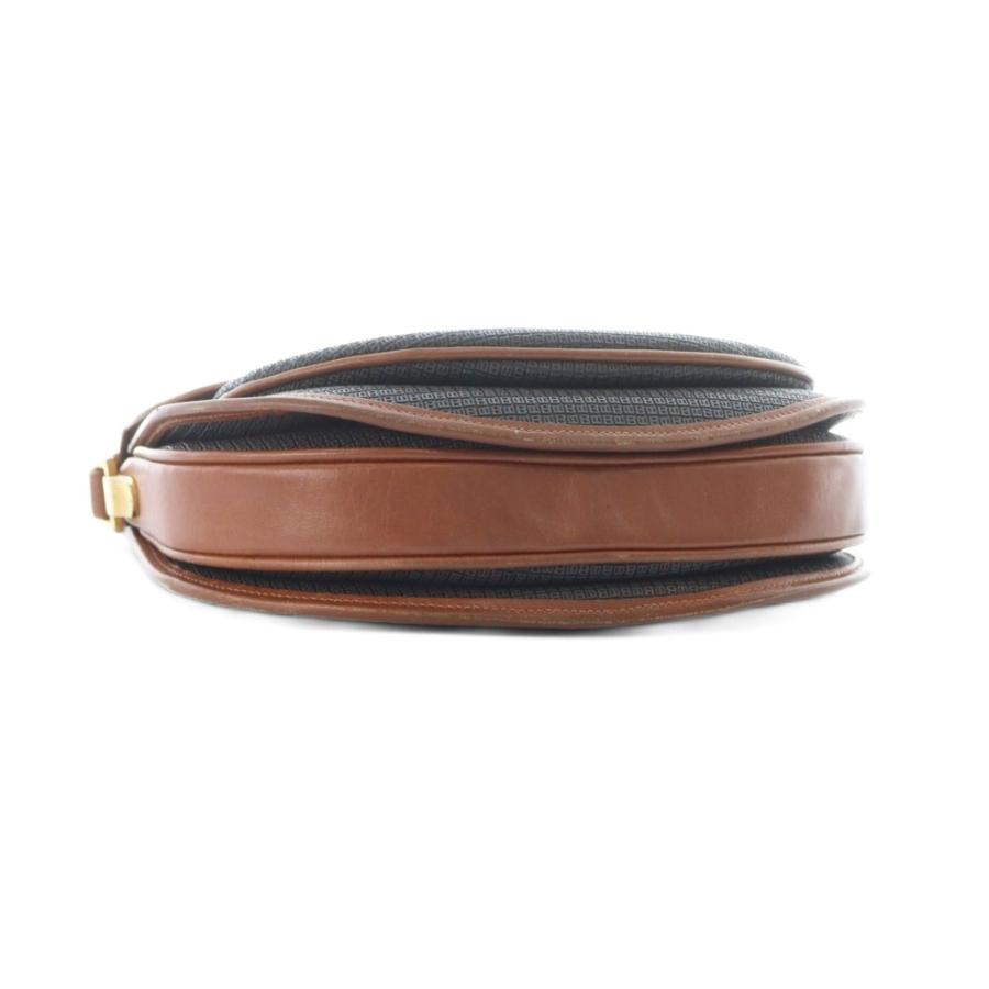 Bally（バリー） ショルダーバッグ 黒 ブラック ブラウン モノグラム柄 